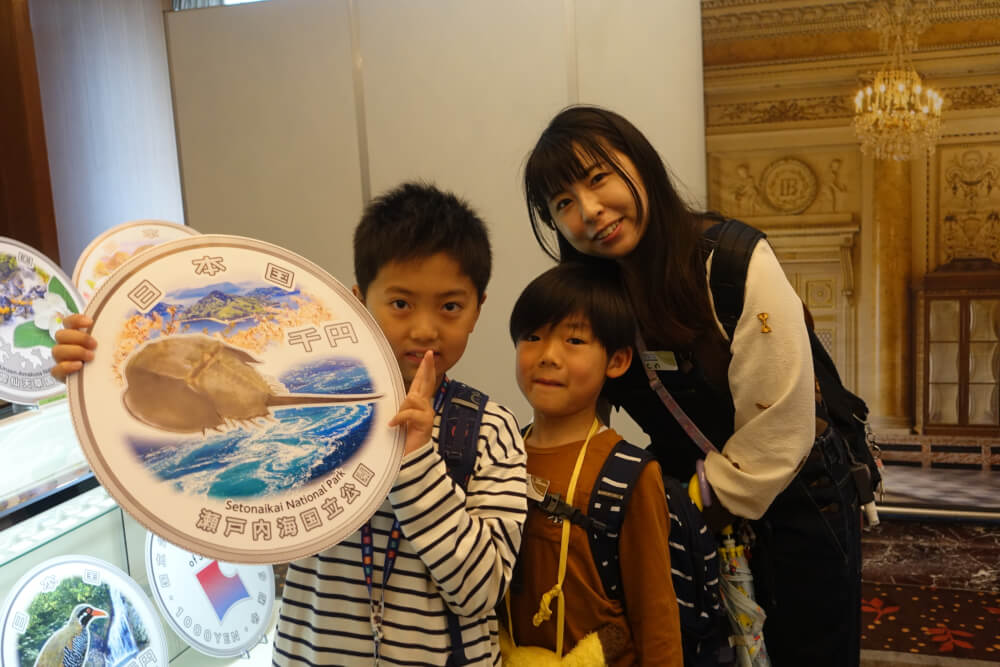 The TICC welcomed many young collectors among the visitors.